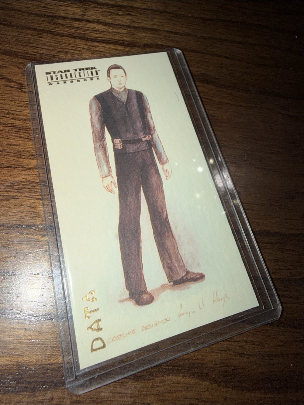 •Star Trek• Insurrection Wardrobe Collector’s Cards 1998